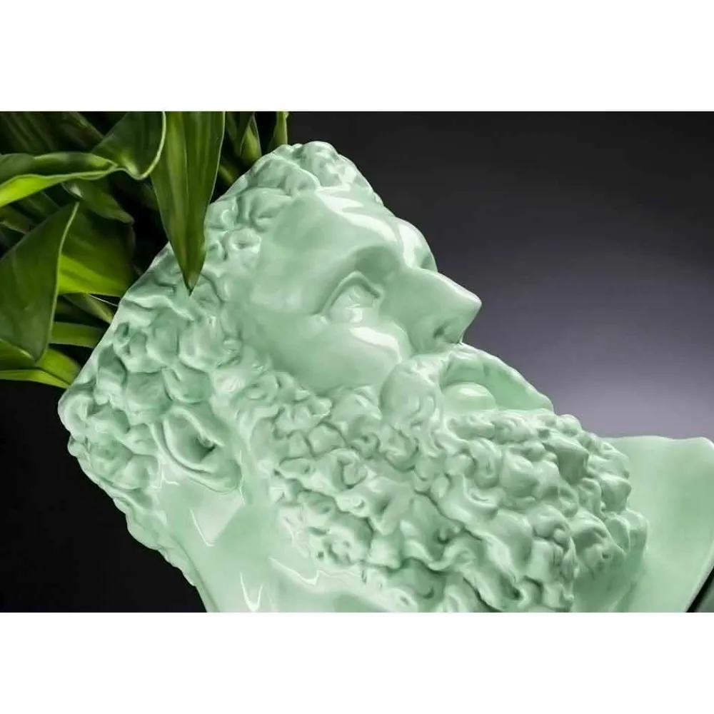 Viadurini Living Deko Vasen-Handgemachte dekorative Vase aus farbiger Keramik Made in Italy - Maciste