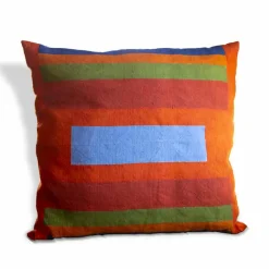 Viadurini by Marchi 1633 Sofakissen-Handgemaltes Hanfkissen Einzigartiges Stück Italienische Kunst - Viadurini von Marchi