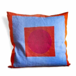 Viadurini by Marchi 1633 Sofakissen-Handgemaltes Hanfkissen Einzigartiges Stück Italienische Kunst - Viadurini von Marchi