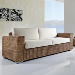 Viadurini in the Garden Garten Lounge Set-Handgewebte Gartenlounge aus Polyrattan - Yoko