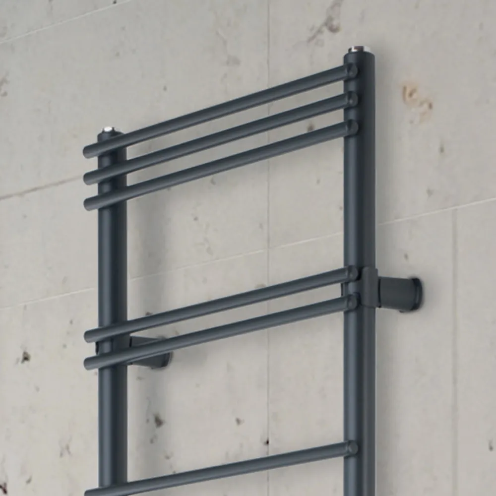 Viadurini Radiators Handtuchheizkörper Elektrisch-Handtuchwärmer mit elektrischem System aus Stahl, hergestellt in Italien – Ananas