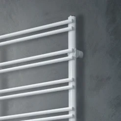 Viadurini Radiators Hybrid Heizkörper-Handtuchwärmer mit gemischtem System aus Kohlenstoffstahl – Praline