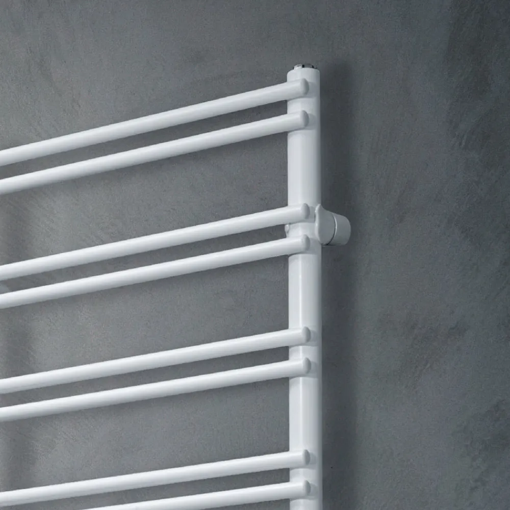 Viadurini Radiators Hybrid Heizkörper-Handtuchwärmer mit gemischtem System aus Kohlenstoffstahl – Praline