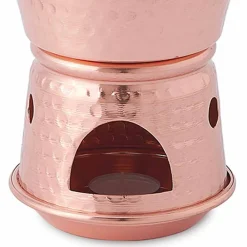 Viadurini Kitchen Kochgeschirr-Handverzinnte Kupferpfanne mit Griffen und Boden 14 cm - Gianmatteo