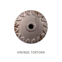 Ferroluce Pendelleuchte Industrial-Handwerkliche und industrielle Pendelleuchte aus Keramik und Eisen - Industriell