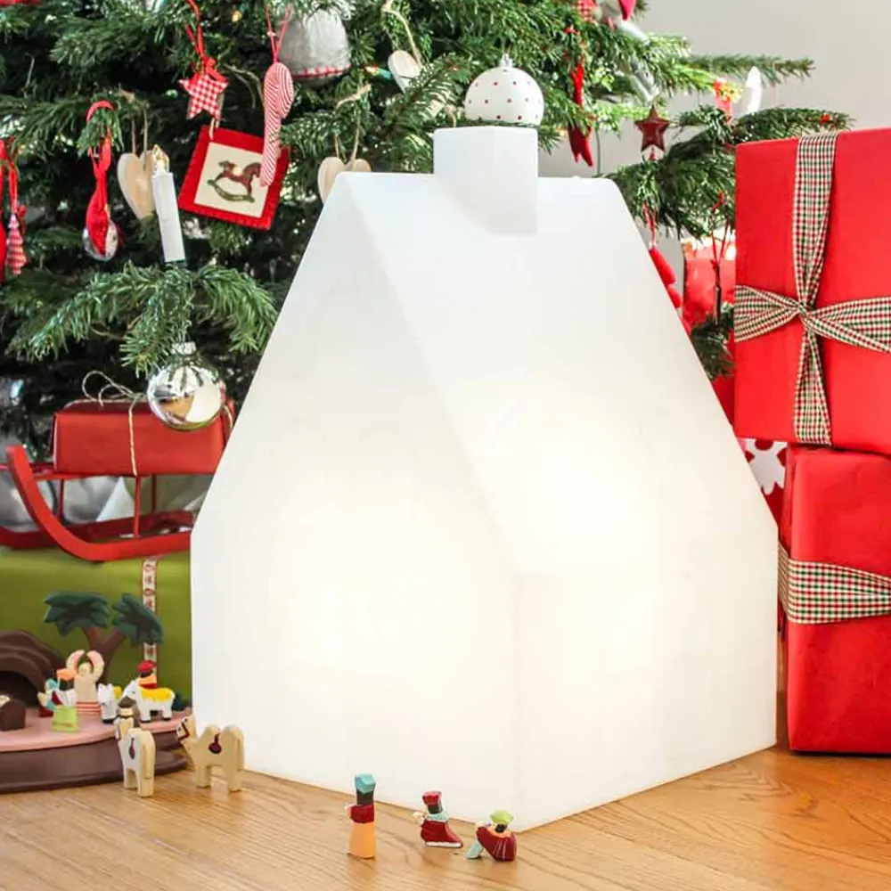 Viadurini Lighting Design Beleuchtung|Designer Stehlampen-Haus Stehlampe für Innen oder Außen LED, Solar oder E27 - Casastar