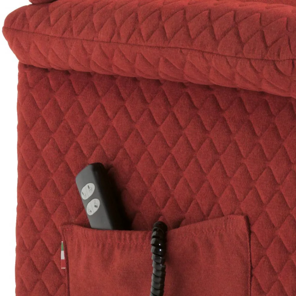 Viadurini Living Aufstehsessel Und Massagesessel-Hebestuhl mit 2 Motoren und Hebe-/Entspannungs-/Bettfunktionen, hergestellt in Italien – Giorgia