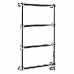 Viadurini Radiators Handtuchheizkörper Elektrisch-Heizkörper Chrom Handtuchwärmer Chrom aus klassischem Messing 200 W - Caesar