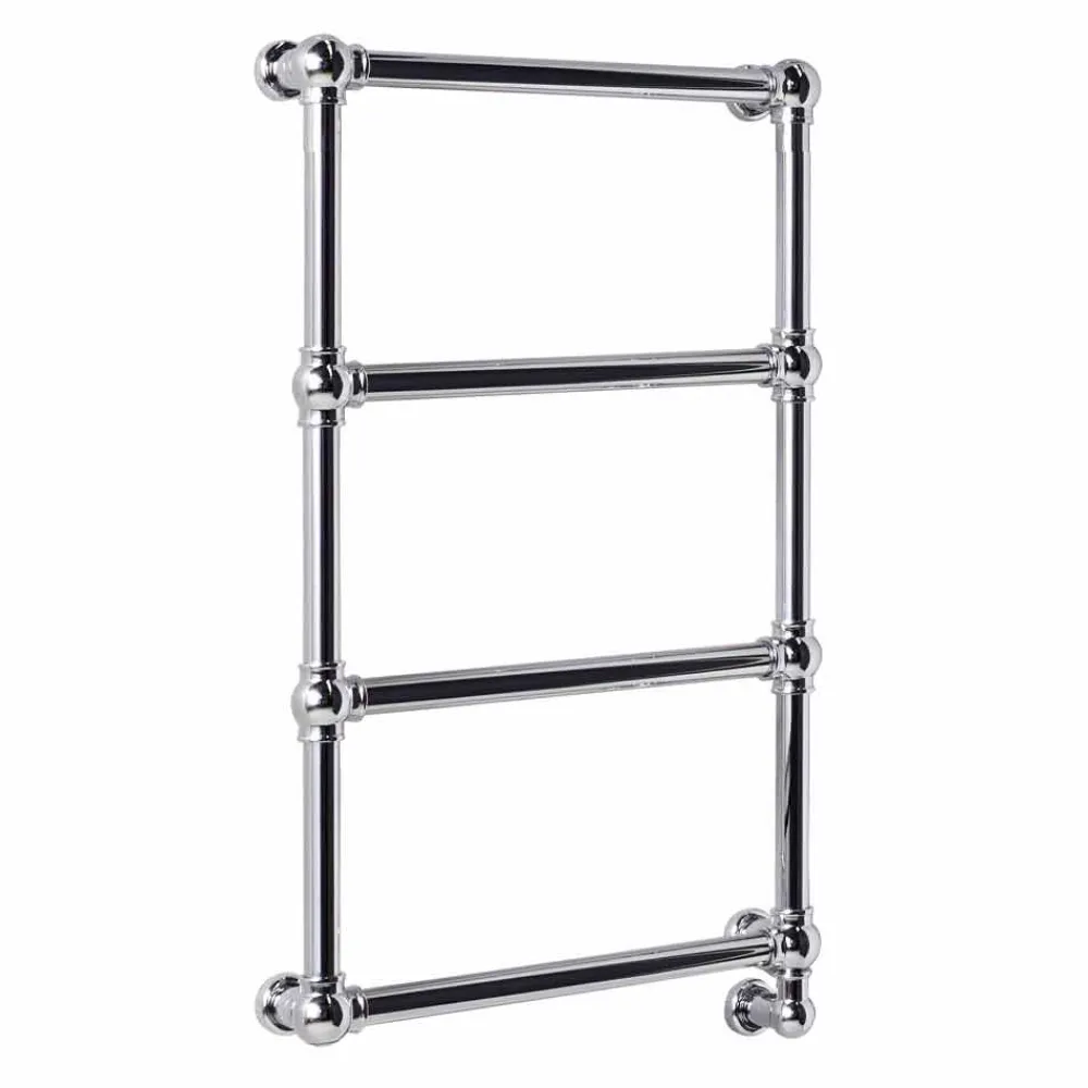 Viadurini Radiators Handtuchheizkörper Elektrisch-Heizkörper Chrom Handtuchwärmer Chrom aus klassischem Messing 200 W - Caesar