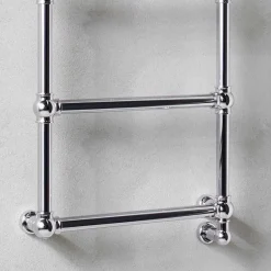 Viadurini Radiators Handtuchheizkörper Elektrisch-Heizkörper Chrom Handtuchwärmer Chrom aus klassischem Messing 200 W - Caesar