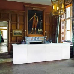 SLIDE Gartenideen|Bartheke Für Zuhause-Helle Bartheke im Außenbereich Break Corner, hergestellt in Italien