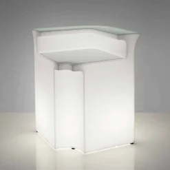 SLIDE Gartenideen|Bartheke Für Zuhause-Helle Bartheke im Außenbereich Break Corner, hergestellt in Italien