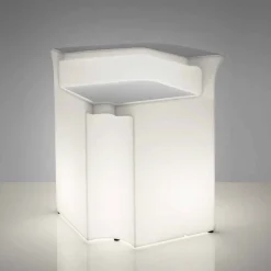 SLIDE Gartenideen|Bartheke Für Zuhause-Helle Bartheke im Außenbereich Break Corner, hergestellt in Italien