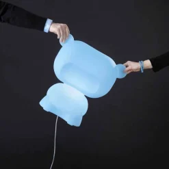 SLIDE Design Tischlampen-Helle bärförmige Tischleuchte Pure, made in Italy