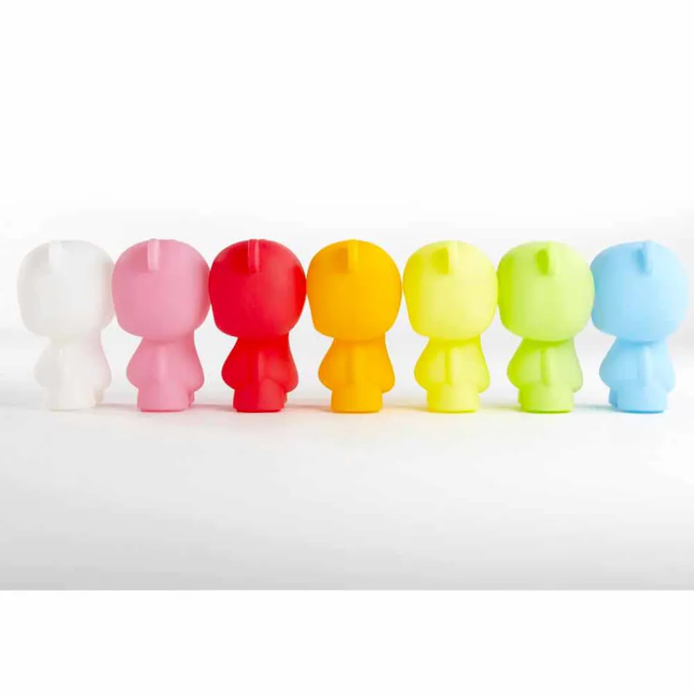 SLIDE Design Tischlampen-Helle bärförmige Tischleuchte Pure, made in Italy