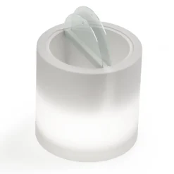 Viadurini in the Garden Lichtmöbel-Heller Garten-Couchtisch aus weißem Polyethylen Made in Italy - Trek