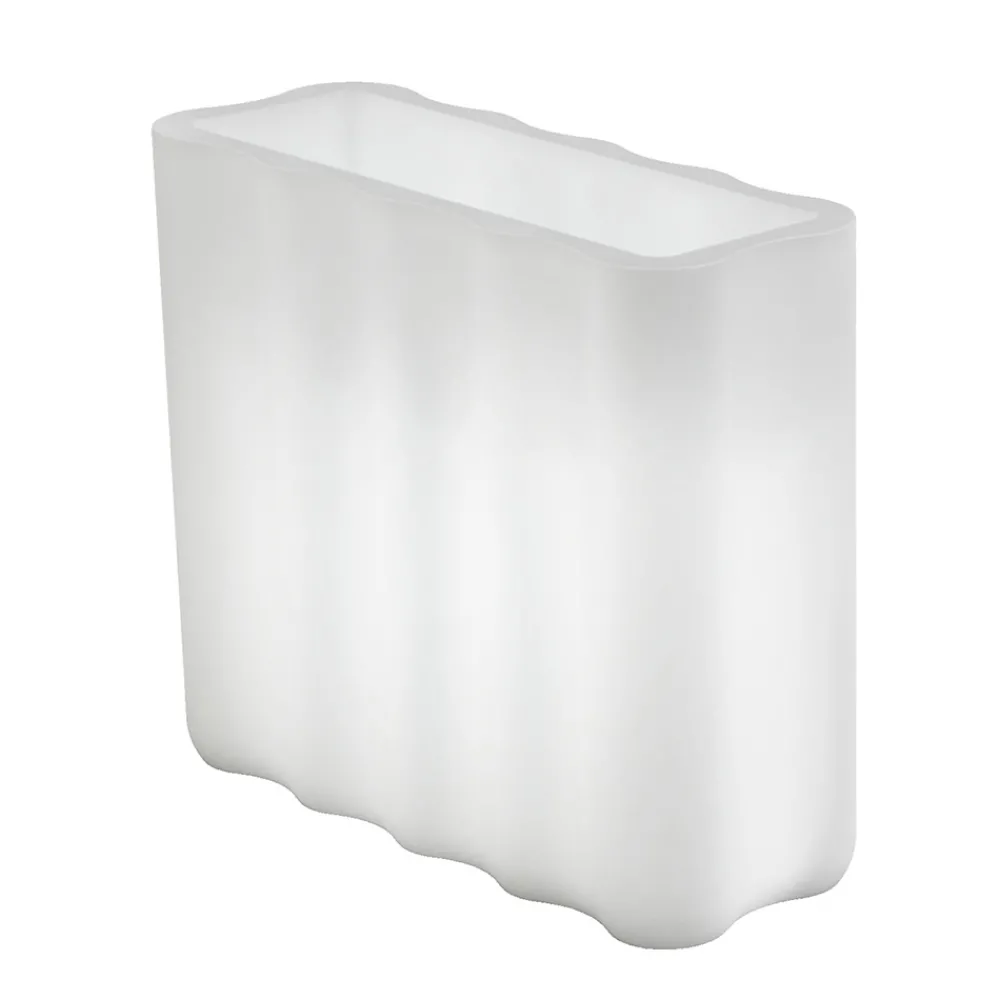 Viadurini in the Garden Lichtmöbel-Heller Gartentopf aus weißem Polyethylen Made in Italy - Crizia