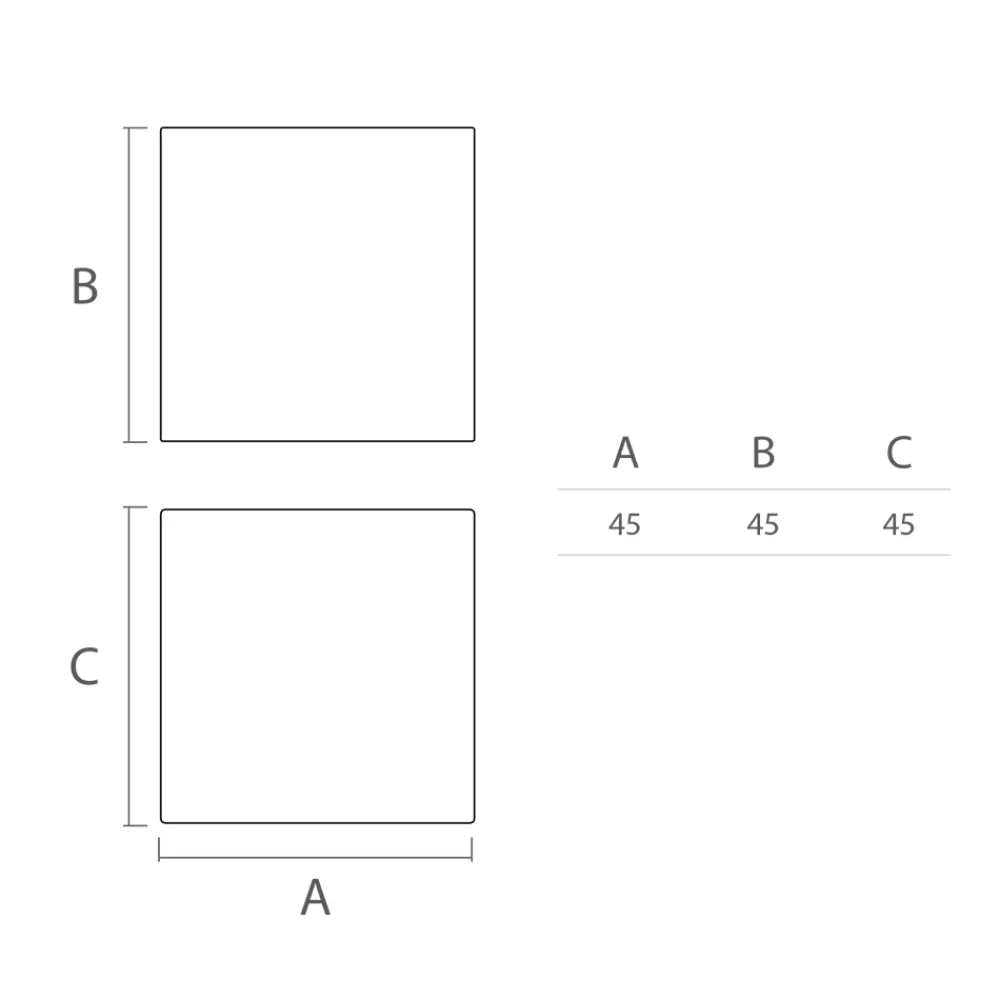 Viadurini in the Garden Lichtmöbel-Heller Outdoor-Couchtisch aus weißem Polyethylen Made in Italy - Derti
