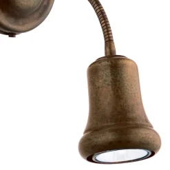 Viadurini Lighting Klassische Wandleuchten-Hergestellt in Italien, Messing-Wandleuchte – klein