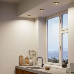 Viadurini Lighting Vintage Deckenleuchten-Hervorstehende Deckenleuchte aus Messing, hergestellt in Italien – klein