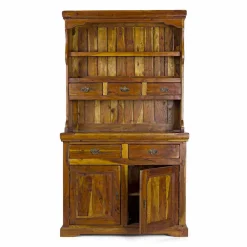 Viadurini Living Anrichte-High Classic Style Sideboard mit massiver Akazienholzstruktur - Umami