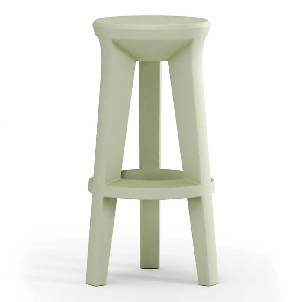 Viadurini in the Garden Outdoor Hocker-High Design Barhocker aus Polyethylen Made in Italy - Tinuccia