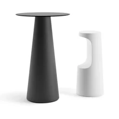 Viadurini in the Garden Outdoor Hocker-High Design Hocker aus mattem Polyethylen für den Außenbereich Made in Italy - Forlina