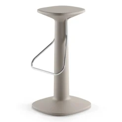 Viadurini Living Barhocker-High Design Hocker aus Polyethylen und Edelstahl Made in Italy - Pito