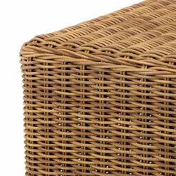 Viadurini in the Garden Garten Beistelltisch-High Garden Beistelltisch aus gewebtem synthetischem Rattan - Yves