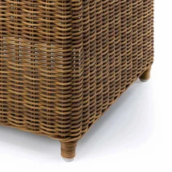 Viadurini in the Garden Garten Beistelltisch-High Garden Beistelltisch aus gewebtem synthetischem Rattan - Yves