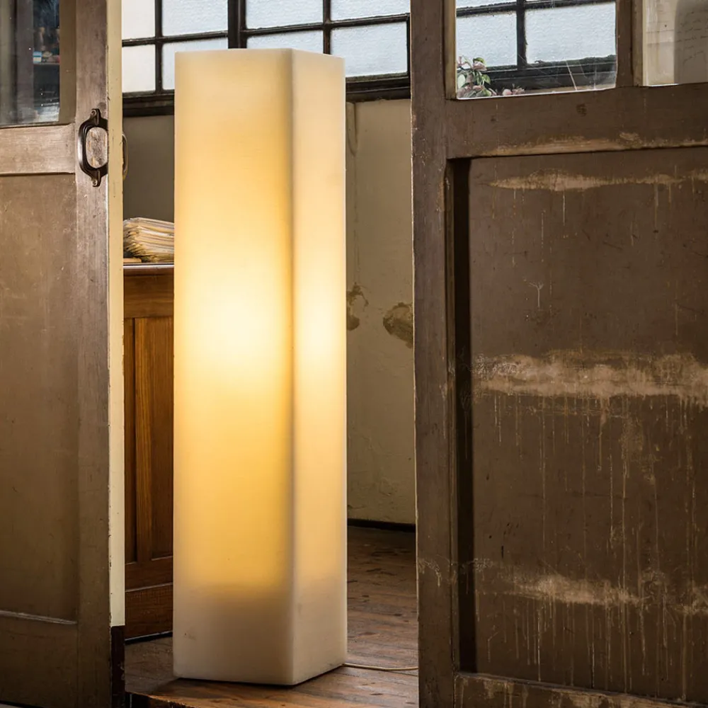 Viadurini Lighting Designer Stehlampen-High Scratched Effect Wachslampe und Made in Italy Design - Dalila