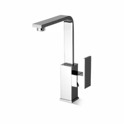 Viadurini Taps Waschbeckenarmaturen-High Spout Basin Mixer ohne Abfluss Made in Italy - Panela
