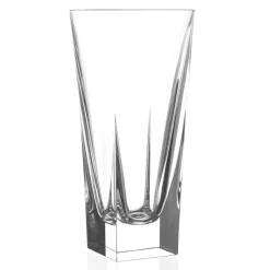 Viadurini Kitchen Italienisches Kristallgeschirr-High Tumbler Crystal Eco Farbglas Service 12 Stück - Amalgam