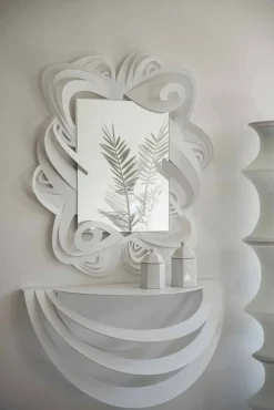 Viadurini Living Konsolentisch Flur-Hängekonsole aus Eisen in modernem Design Made in Italy - Olfeo