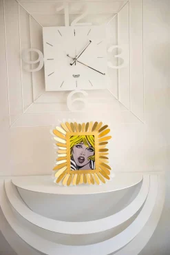 Viadurini Living Konsolentisch Flur-Hängekonsole aus Eisen in modernem Design Made in Italy - Olfeo