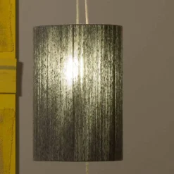 Viadurini by Sideform Moderne Stehlampen|Moderne Pendelleuchten-Hängelampe / Stehlampe aus Messing und Wolle made in Italy Evita