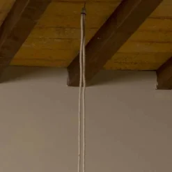 Viadurini by Sideform Moderne Stehlampen|Moderne Pendelleuchten-Hängelampe / Stehlampe aus Messing und Wolle made in Italy Evita