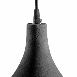 Viadurini Lighting Designer Pendelleuchten-Hängelampe aus anthrazitfarbenem Steinzeug und weißem modernem Innendesign - Edmondo