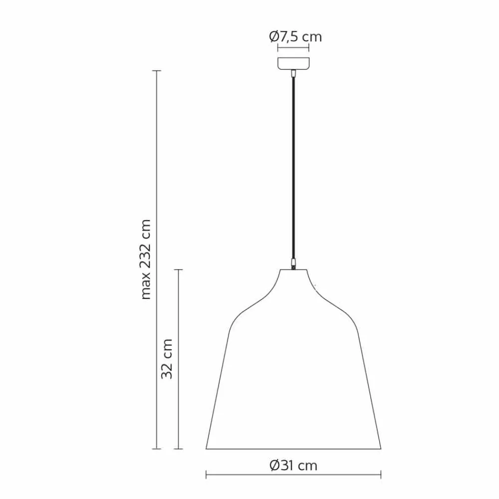 Viadurini Lighting Designer Pendelleuchten-Hängelampe aus anthrazitfarbenem Steinzeug und weißem Innendesign - Edmondo