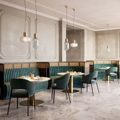 Viadurini Lighting Pendelleuchten Vintage-Hängelampe aus Glas, hergestellt in Italien – Lucciola