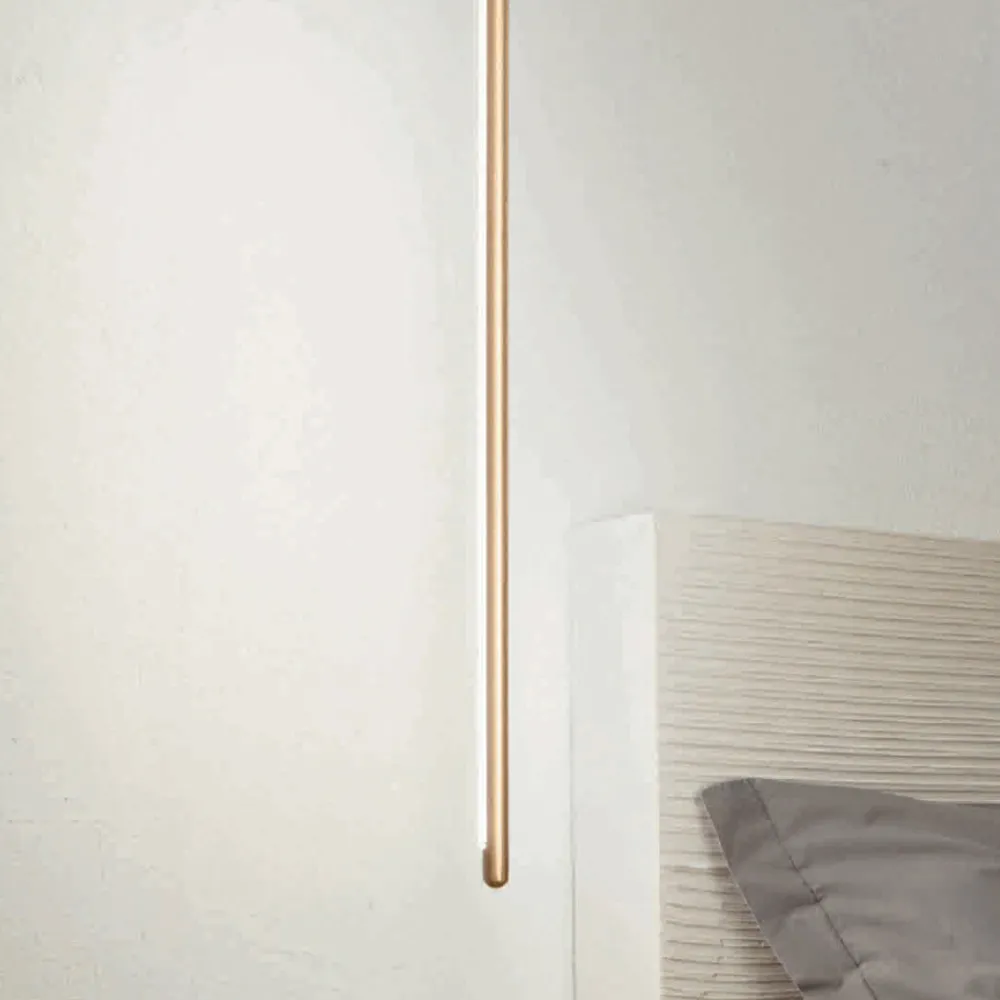 Viadurini Lighting Moderne Pendelleuchten-Hängelampe aus goldlackiertem Metall mit verstellbaren Kabeln – Orange