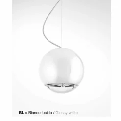 Aldo Bernardi Designer Pendelleuchten-Hängelampe aus Keramik Globo von