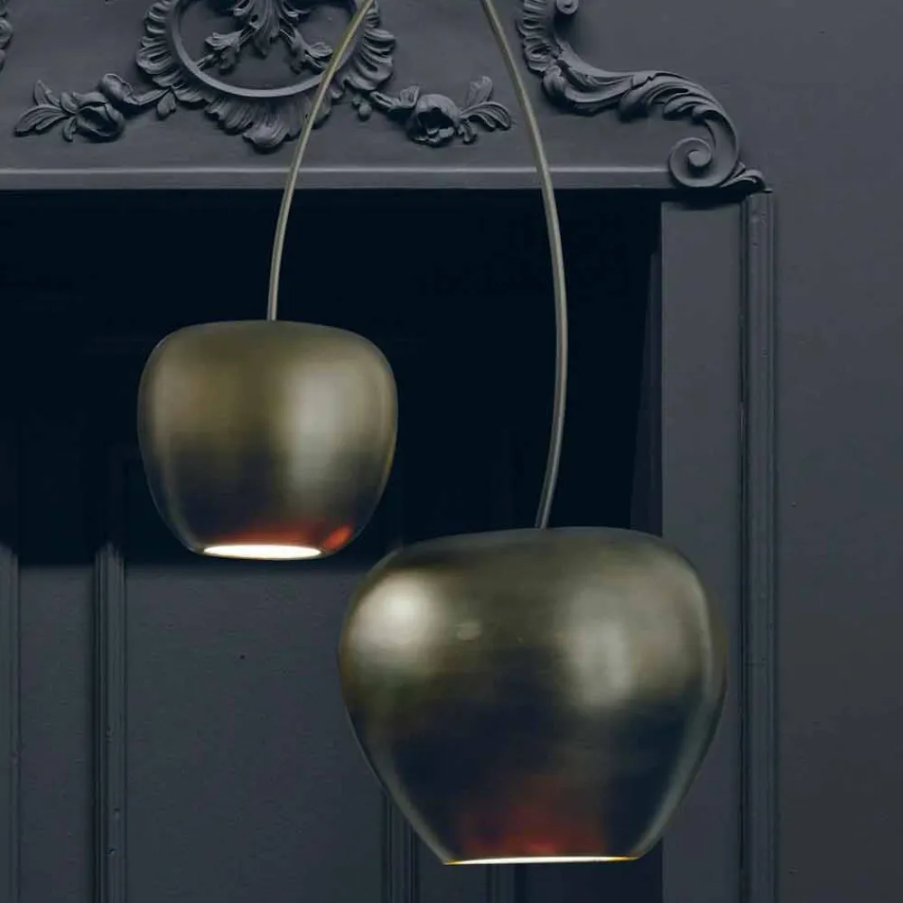 Viadurini Lighting Moderne Pendelleuchten-Hängelampe aus Keramik in Kirschform Made in Italy - Cherry