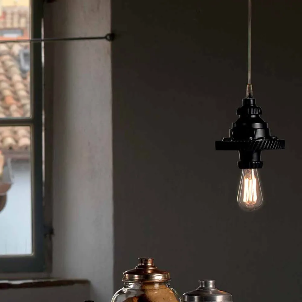 Viadurini Lighting Designer Pendelleuchten-Hängelampe aus Keramik in 3 Ausführungen modernen Designs - Futurismus