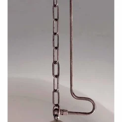 Aldo Bernardi Pendelleuchten Vintage-Hängelampe aus Messing und Glas Cimosa von