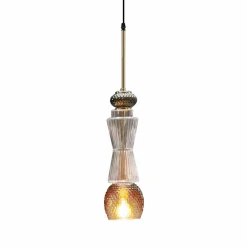 Viadurini Lighting Murano Lampen|Moderne Pendelleuchten-Hängelampe aus Muranoglas mit antiker Dekoration Made in Italy - Missi
