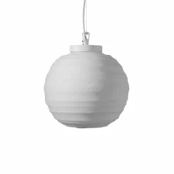 Viadurini Lighting Designer Pendelleuchten-Hängelampe aus weißem Satinglas in 2 Designgrößen - Morse