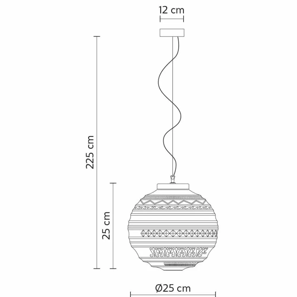 Viadurini Lighting Designer Pendelleuchten-Hängelampe aus weißem Satinglas in 2 Designgrößen - Morse