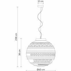 Viadurini Lighting Designer Pendelleuchten-Hängelampe aus weißem Satinglas in 2 Designgrößen - Morse
