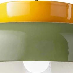 Ferroluce Moderne Pendelleuchten-Hängelampe aus zweifarbiger Keramik, hergestellt in Italien – Corcovado